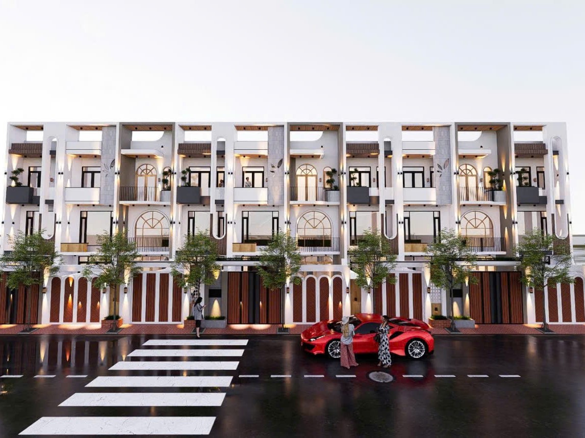 Mẫu nhà phố đẹp hiện đại