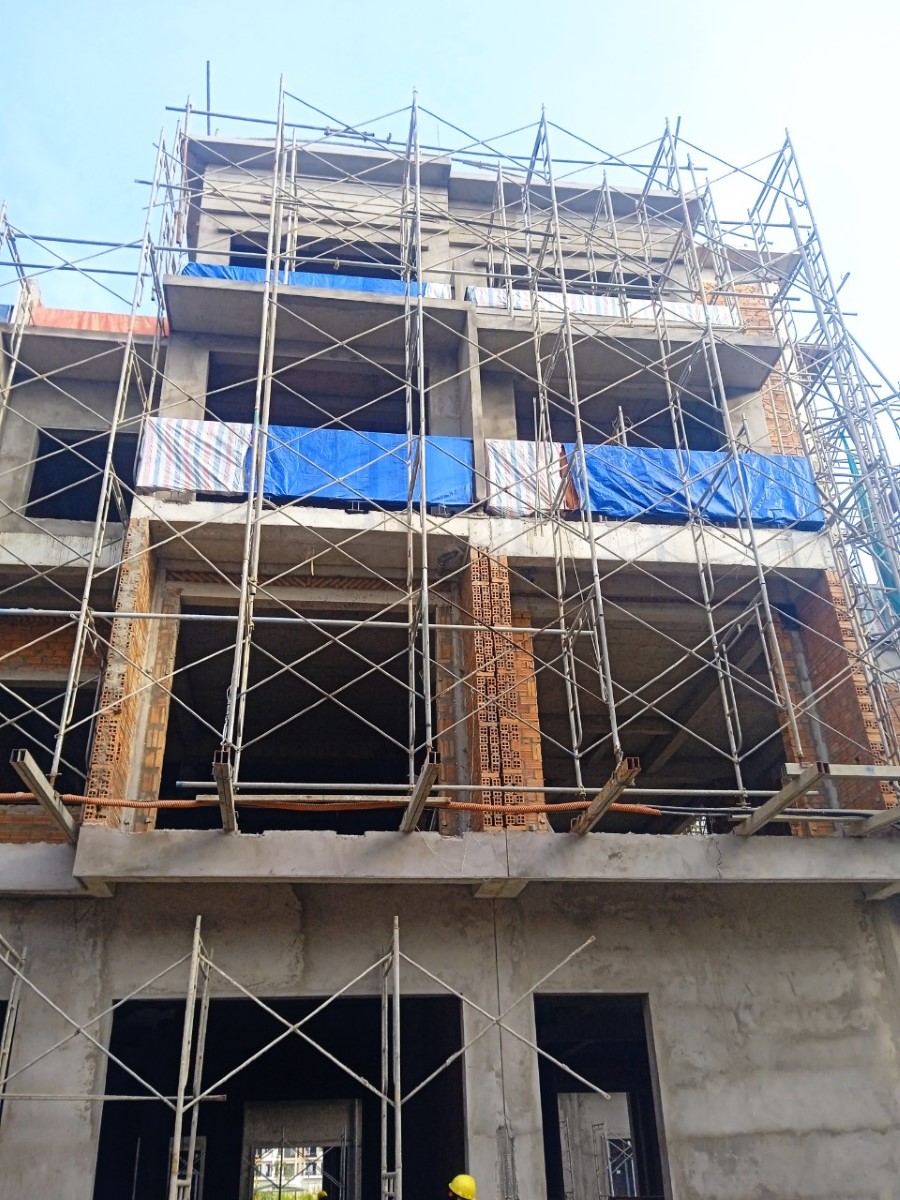Thi công xây dựng nhà phố