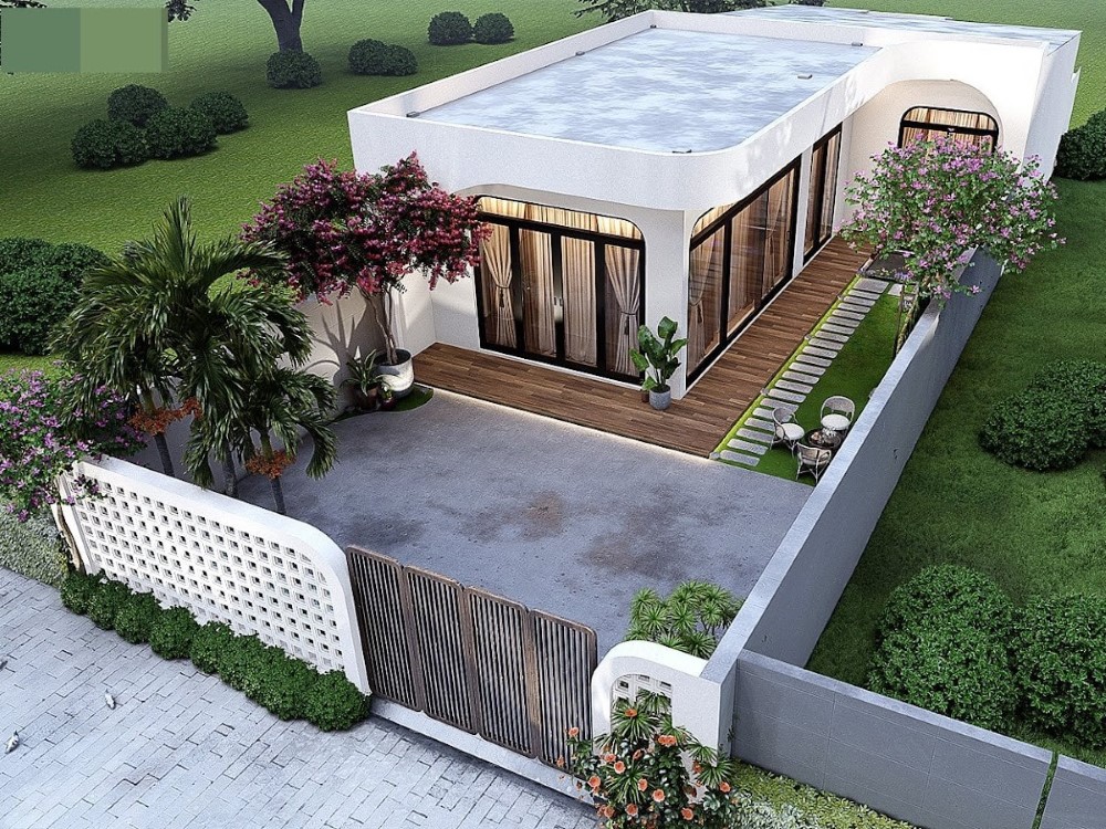 Những mẫu thiết kế xây nhà trọn gói 100m2 cấp 4 cực đẹp